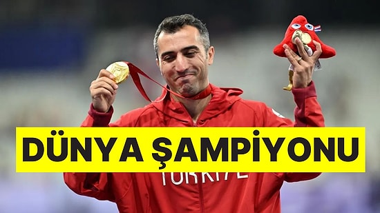 Para Atletizmde Milli Sporcu Serkan Yıldırım Altın Madalya Kazandı!