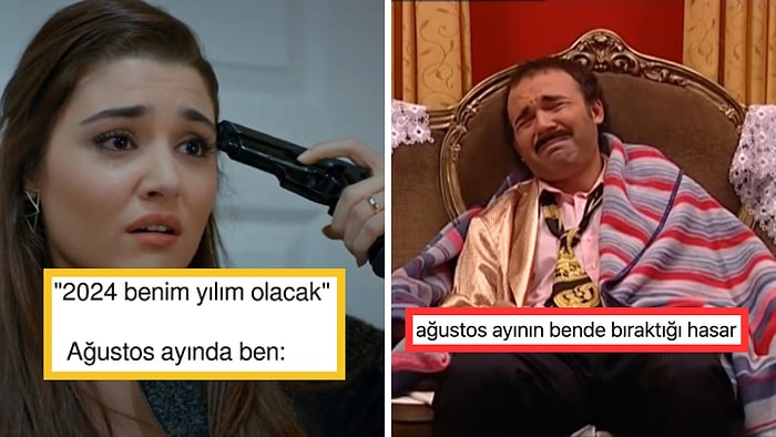 Ağustos’un Bıraktığı Hasarları Mizahi Bir Dille Anlatan Twitter Kullanıcılarının Eğlenceli Paylaşımları