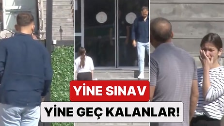 Gelenek Değişmedi: KPSS Sınavına Genç Kalan Öğrenciler Sınava Alınmayınca Bir Kadın Gözyaşlarını Tutamadı