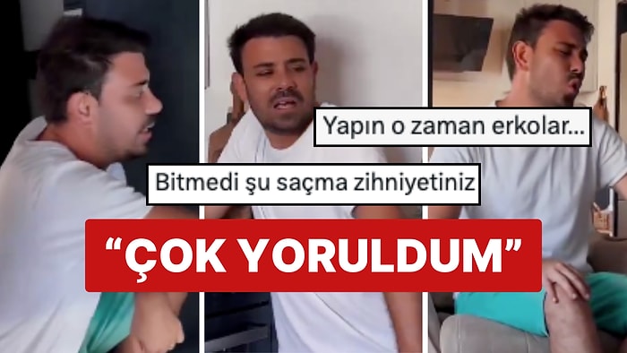 Eşinin “Çok Yoruldum” Dediği İşleri İroniyle Paylaşan Kişiye Sosyal Medyada Tepki Yağdı