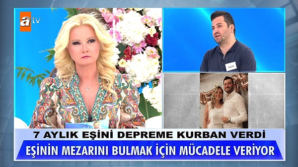 Depremde kaybettiği eşinin mezarını arayan Ozan, hikayesi ile herkesi çok üzdü.