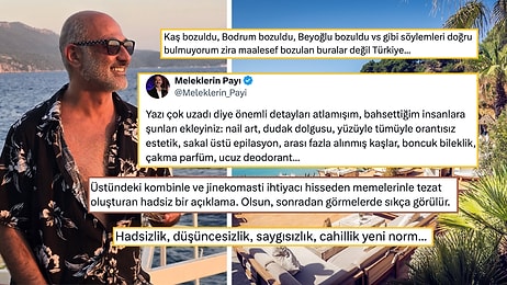 Kaş Tatilinde İnsanları Analiz Etti: 'Varoş Instagram Kızları' Dedi, Kendi Tarzıyla Dillere Düştü!