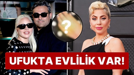 İş İnsanı Sevgilisini Nişanlısı Olarak Tanıtan Lady Gaga Göz Dolduran Yüzüğü ile Ağızları Açık Bıraktı!