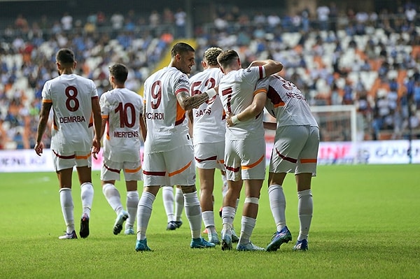 Süper Lig'in 4. haftasında Galatasaray, Adana Demirspor'a konuk olmuş, mücadeleden 5-1'lik galibiyetle ayrılarak üç puana uzanmıştı.