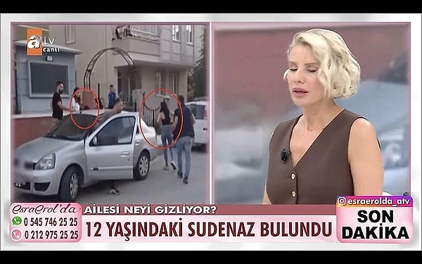 Esra Erol'da programında aranan 12 yaşındaki Sudenaz Kalabas'ı alıkoyduğu için gözaltına alınan 20 yaşındaki İlhan Kütükçü tutuklandı.