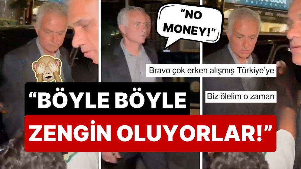 Acun Ilıcalı'nın Düğününün Çıkışında Çiçek Satan Çocuğa "No Money" Diyen Jose Mourinho Fena Gümletti!