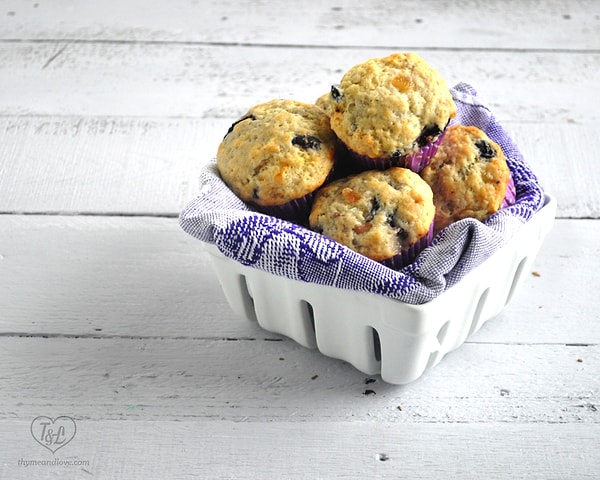 7. Üzümlü Muffin ve Kurutulmuş Meyve