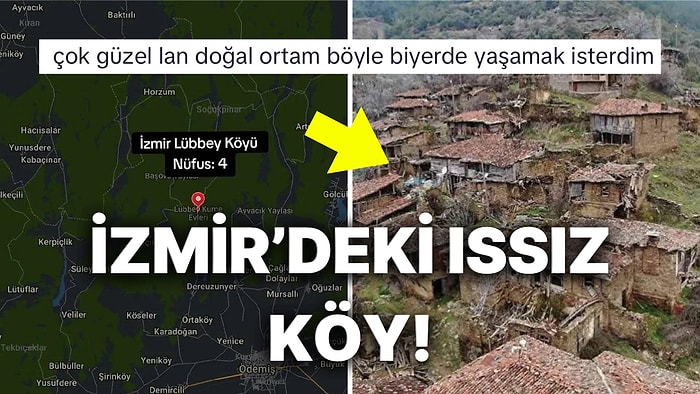 İzmir'deki 4 Nüfuslu Terk Edilmiş Köyün Atmosferini Görmelisiniz