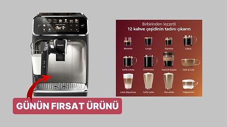 Günün Fırsatı: Philips EP5447/90 Tam Otomatik Espresso Makinesi İndirimde!