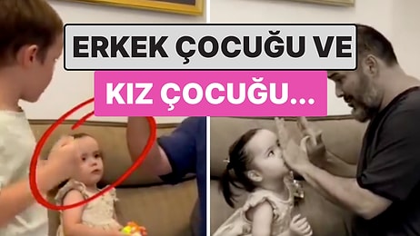 Bir Babanın Çocuklarıyla Eğlenceli Anları: Erkek Çocuğu ve Kız Çocuğu Arasındaki Farkı Gözler Önüne Serdi