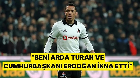 Adriano'yu Beşiktaş'a Arda Turan ve Cumhurbaşkanı Erdoğan İkna Etmiş