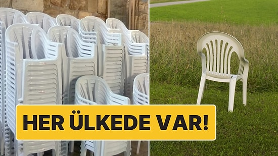 Dünyanın Her Ülkesinde Var: Beyaz Plastik Sandalyeler Nasıl Bu Kadar Popüler Oldu?