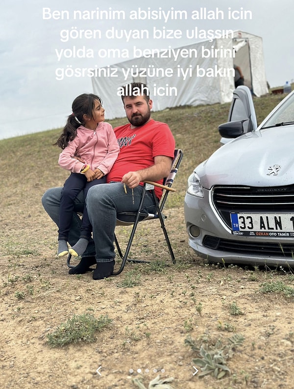 Narin'in dışarıda bulunan tek aile üyesi olan abisi Baran Güran ise Narin'in cansız bedenini teslim almıştı.