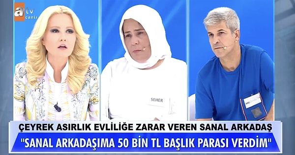 Seher'in Abdülhalim'le imam nikahı kıymak için 50 bin TL başlık parası verdiği ortaya çıkarken Seher, Abdülhalim tarafından kandırıldığını açıkladı.