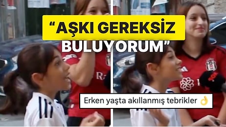 Küçük Kızın Sokak Röportajındaki Sözleri Gündem Oldu: “Aşk Gereksiz Buluyorum"