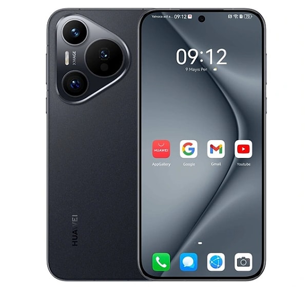 Huawei Pura 70 12 GB RAM 256 GB Siyah