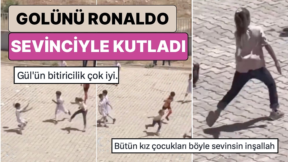 Bir İlkokulda Gerçekleşen Futbol Turnuvasında Takımın Tek Kızı Gül'ün Attığı Gol ve Sevinci Kalpleri Isıttı