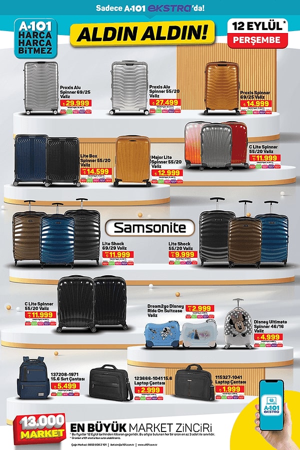 Samsonite Valizler