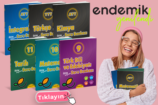 Tüm kriterleri kusursuz karşılayan Endemik Yayınları yenilendi!