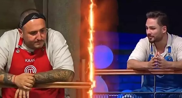 Yeni bölüm fragmanı verilen MasterChef'te Onur ve Kaan arasında ipler iyice gerildi.