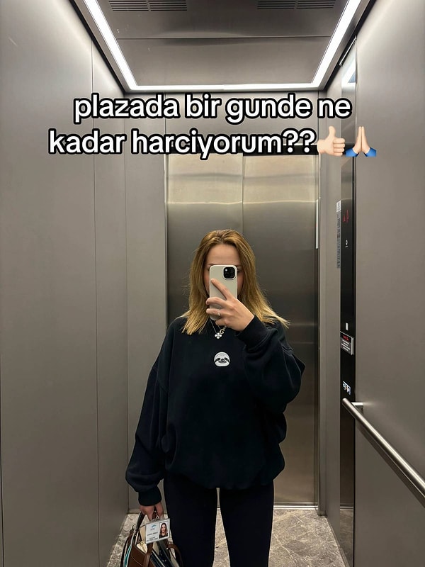 Beyaz yakalı olmanın bazı zorlukları var tabii. Fakat @belemirg kullanıcı adına sahip bir TikTok kullanıcısı plazada bir günde ne kadar harcadığını söyleyerek bu savın tam tersini kanıtladı.