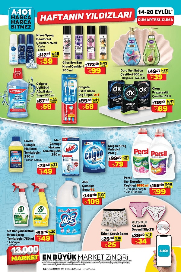 Persil Sıvı Deterjan Çeşitleri 1690 ml 99 TL