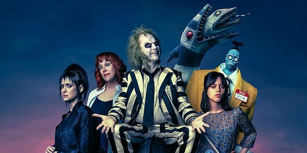 The fantasy-comedy film, starring Michael Keaton, Winona Ryder, Catherine O'Hara, Jenna Ortega, Monica Bellucci, and Willem Dafoe, received positive reviews from viewers.