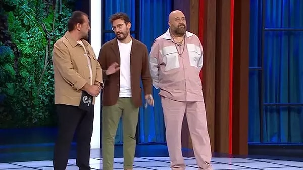 MasterChef'in geçtiğimiz bölümünde Mehmet ve Danilo Şef tabak yorumladığı sırada Somer Şef kameralara yakalandı.