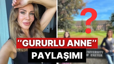 Elimizde Büyüdü! Demet Şener, İngiltere'de Bir Üniversiteye Kayıt Yaptıran Kızı İrem'in Mutluluğunu Paylaştı