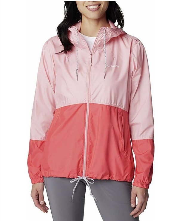 Columbia Flash Forward Windbreaker Pembe Kadın Rüzgarlık