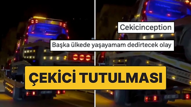 Kastamonu'da Çekici Tutulmasının Yaşandığı Anlar Goygoycuların Diline Düştü