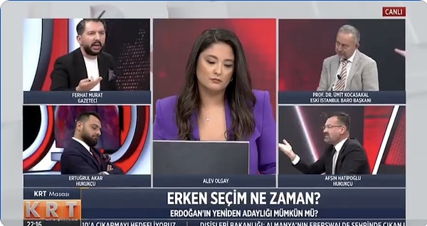 Hatipoğlu'nun sözlerine, "Bilal Erdoğan vatandaş değildir, Cumhurbaşkanı'nın çocuğudur. Siz her şeyde yırtık dondan çıkar gibi çıkmak zorunda mısınız?" diyerek devam etmesi üzerine ikili arasındaki tansiyon epey arttı.