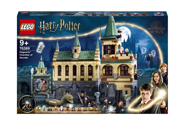 4. LEGO Harry Potter™ Hogwarts™ Sırlar Odası 76389 -9 Yaş ve Üzeri İçin Sırlar Odası ve Büyük Salon’u İçeren Koleksiyonluk Yaratıcı Oyuncak Yapım Seti (1176 Parça)