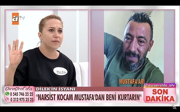 Dilek Hanım eşinin bu davranışlarından artık bıktığını ve konu çocukları olunca çok hassas olduğunu belirtti.