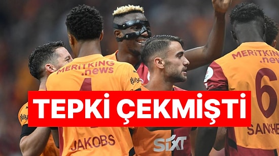 Galatasaray Tartışmalara Konu Olan Forma Sponsorluğunu Askıya Aldı!