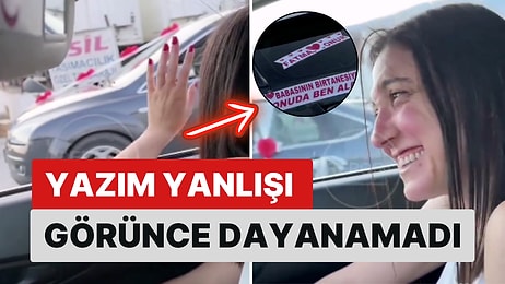 Düğün Arabasındaki Yazım Hatasını Fark Eden Kadın: "Dahi Anlamındaki 'Da'yı Ayıramıyorlar Ama Evleniyorlar"