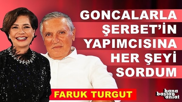 Halihazırda reyting rekorları kıran Kızıl Goncalar ve Kızılcık Şerbeti'nin yapımcısı Faruk Turgut, Özlem Gürses'in YouTube kanalına konuk oldu.