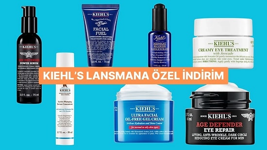 Kiehl's Kalitesini Deneyimlemek ve Cildini Tazelemek İsteyenler İçin Lansmana Özel İndirim Fırsatı