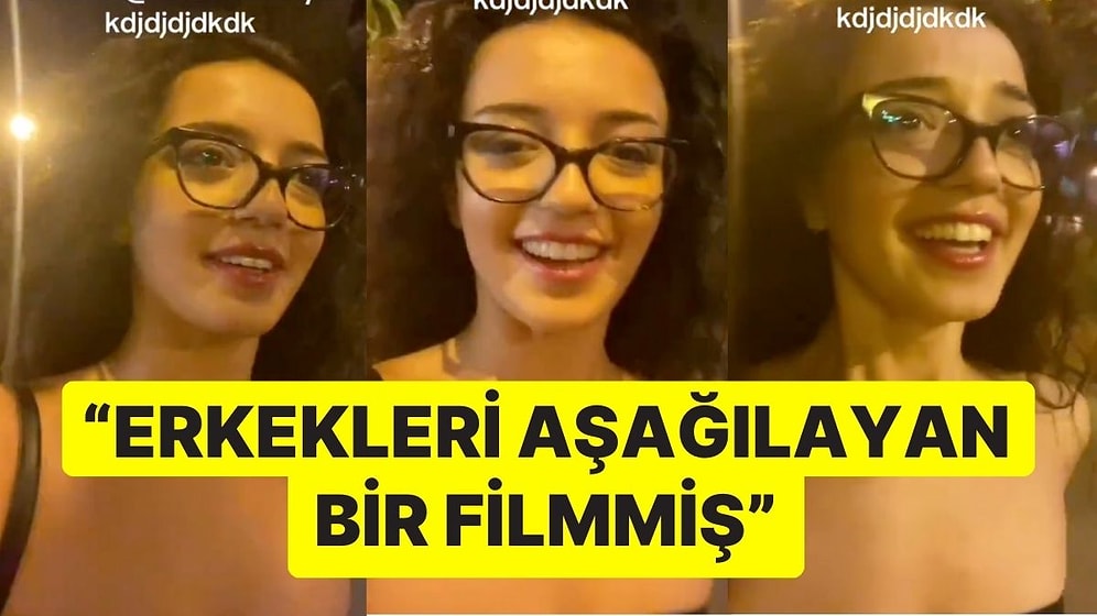 Yürürken Film Teklifi Aldığını Söyleyen Kadın: "Erkekleri Aşağılayan Bir Filmmiş, Bana Köleliği Anlattı"