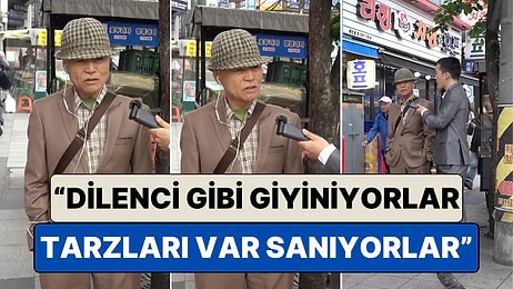 Şıklığıyla Dikkat Çeken Koreli Bir Adam Yeni Neslin Giyim Tarzını Yorumladı: "Neden Yırtık Pırtık Giyinirsin?"