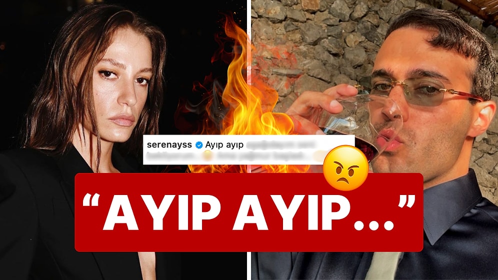 Biricik Sevgilisi Aşağıda Beklerken Poz Kesme Derdine Düşen Mert Demir, Serenay Sarıkaya'dan Azar Yedi!