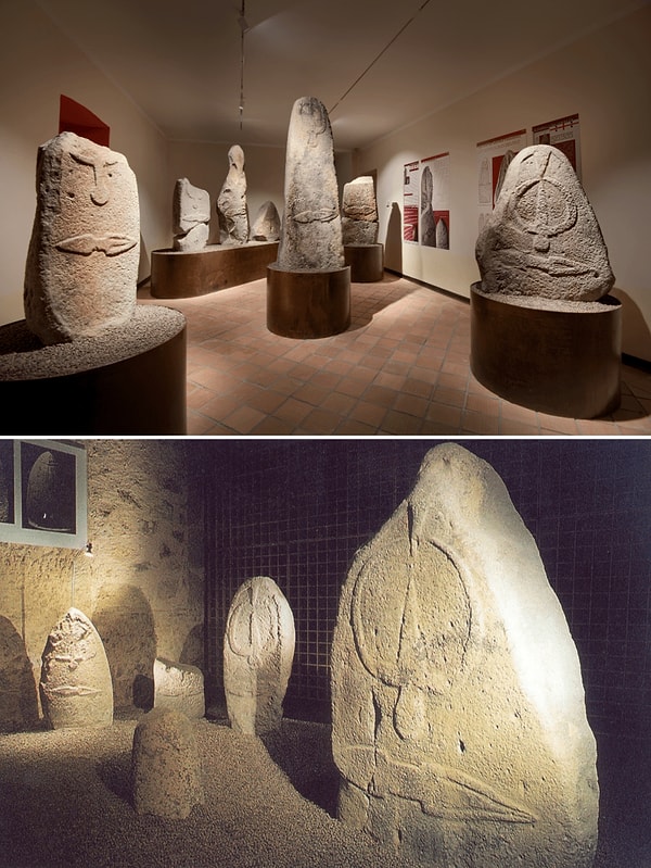 6. M.Ö. 3000 ila 2000 yılları, Menhir heykelleri