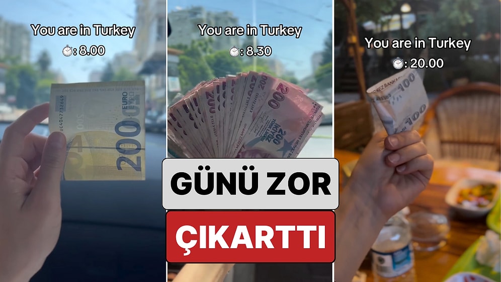 Yurt Dışından Ülkemize Gelen Bir Gurbetçi Parasının Saat Saat Değişimini Paylaştı