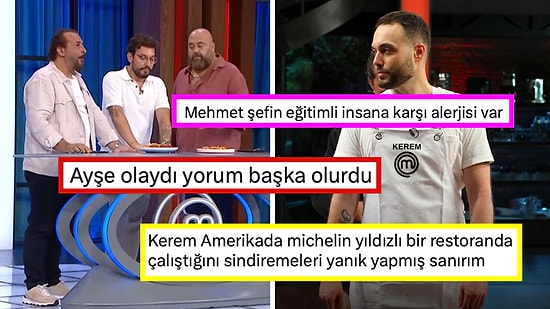 MasterChef Türkiye'de Mehmet Şef'in Kerem'e Söylediği İmalı Sözler Tepki Topladı