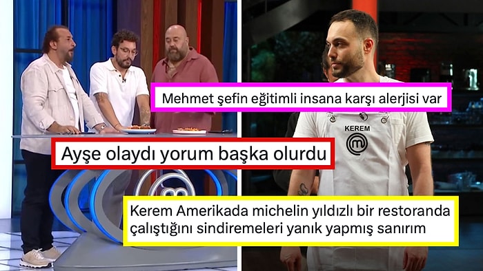 MasterChef Türkiye'de Mehmet Şef'in Kerem'e Söylediği İmalı Sözler Tepki Topladı