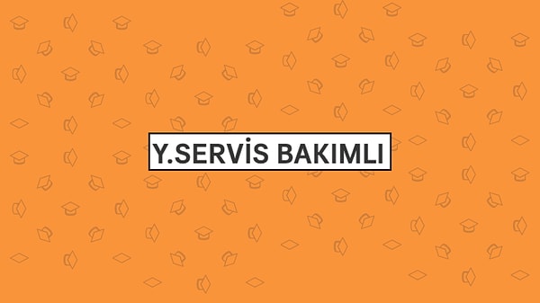 Yetkili servis bakımlı olmazsa olmaz!