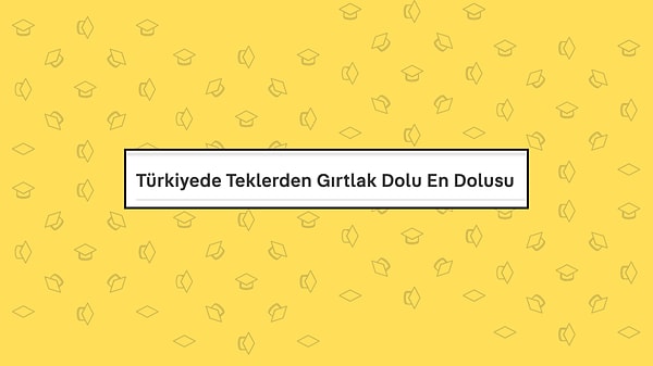 Gırtlak dolusu...