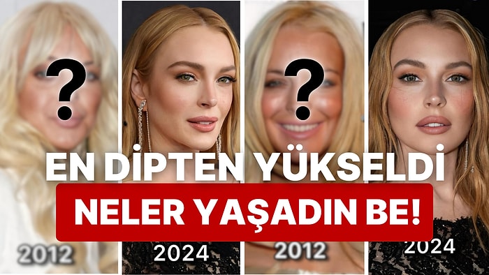 Neler Yaşadın Be! Başına Gelmedik Kalmayan Lindsay Lohan'ın Akılalmaz Estetik Dönüşümünü Mercek Altına Alalım