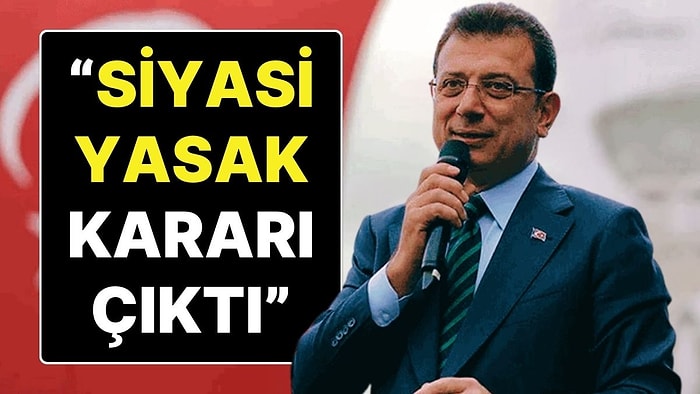 Gazeteci Fatih Ergin'in İddiası Gündem Oldu: "Ekrem İmamoğlu'na Siyasi Yasak Kararı Fiilen Çıktı"