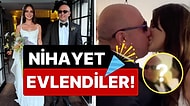 Nihayet "Sonsuza Dek Evet" Dediler: Damat Serkan Keskin, Gelini Meriç Aral'ı Görünce Gözyaşlarını Tutamadı!